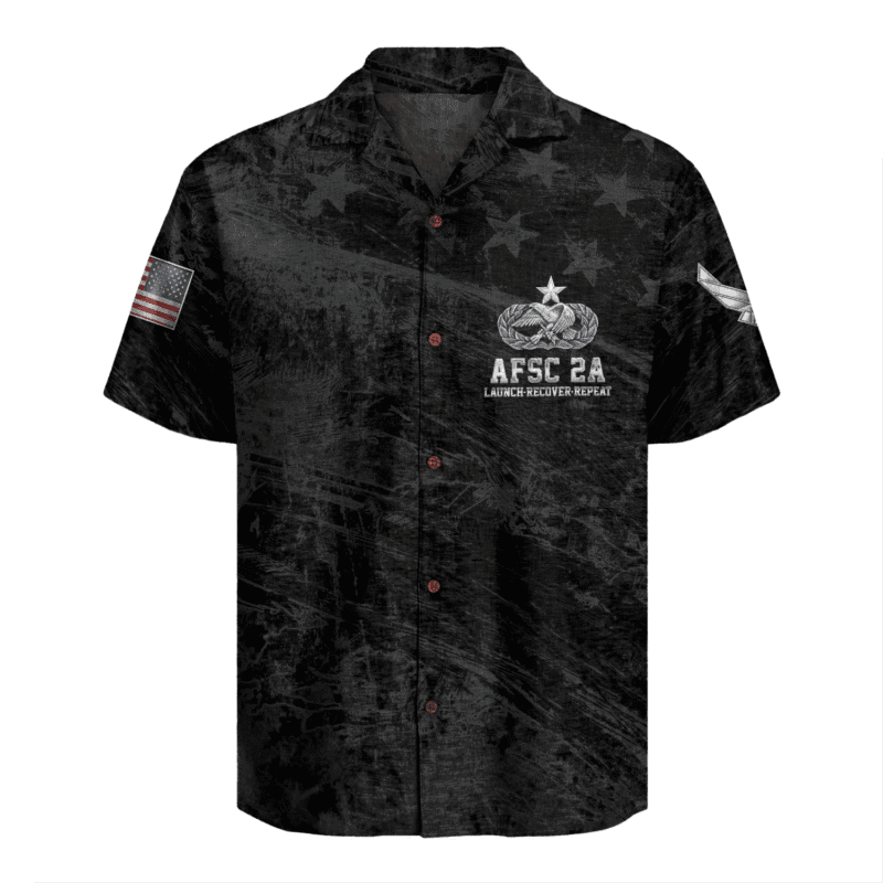 US Air Force - Aircraft Maintenance (2A) - Hawaiian Shirt