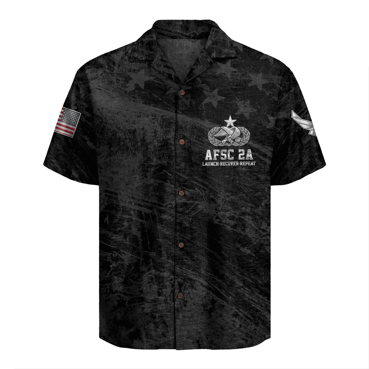 US Air Force - Aircraft Maintenance (2A) - Hawaiian Shirt