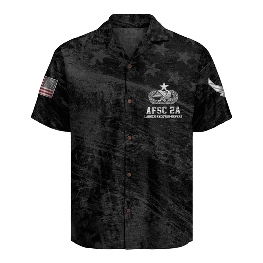 US Air Force - Aircraft Maintenance (2A) - Hawaiian Shirt