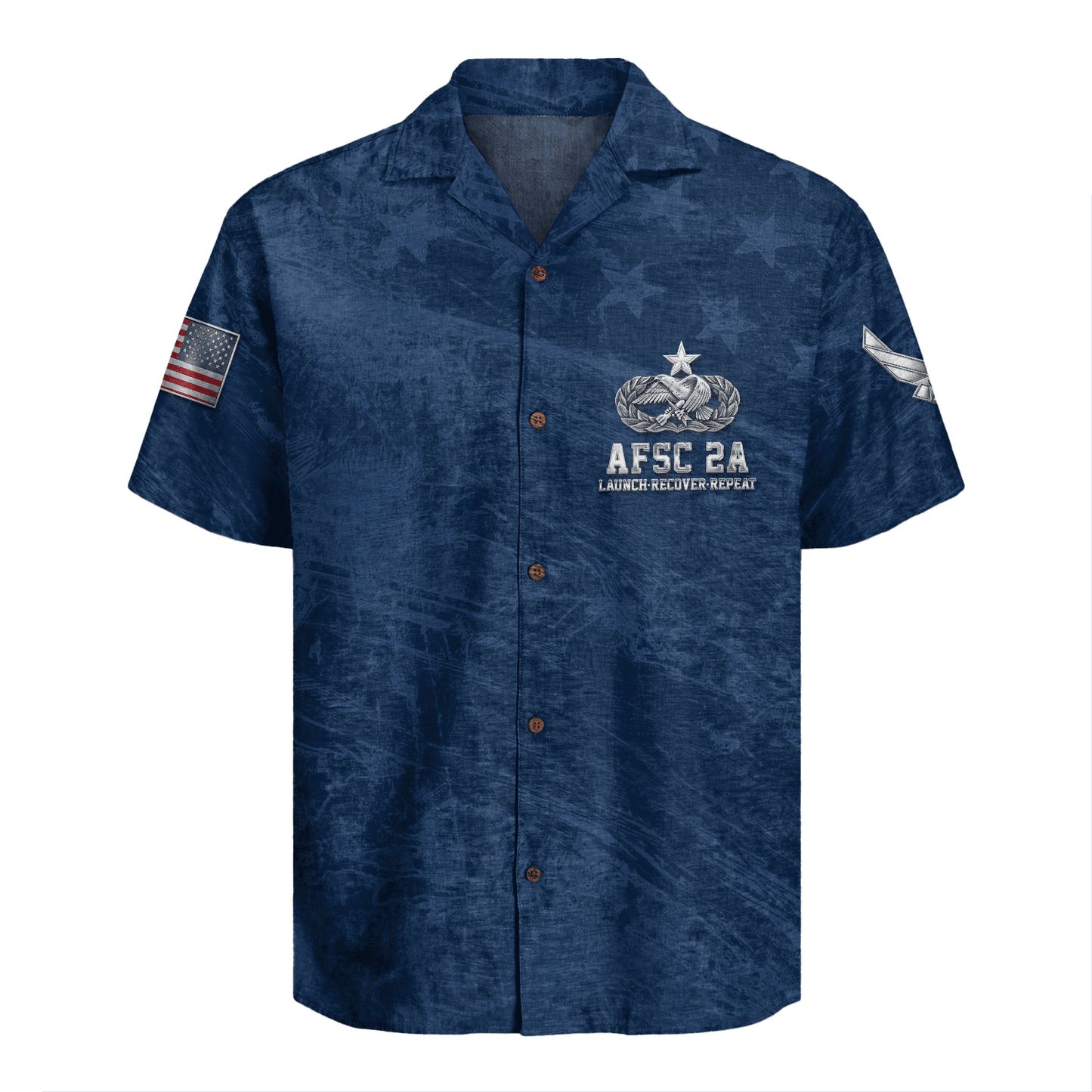 US Air Force - Aircraft Maintenance (2A) - Hawaiian Shirt