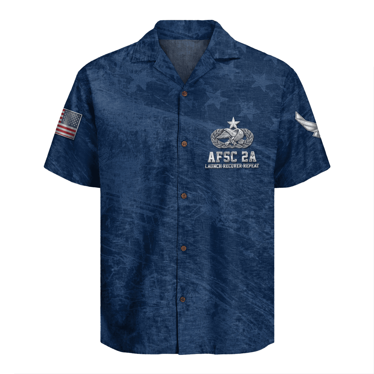 US Air Force - Aircraft Maintenance (2A) - Hawaiian Shirt
