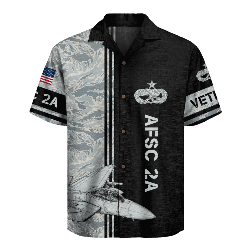 US Air Force - Aircraft Maintenance (2A) - Hawaiian Shirt