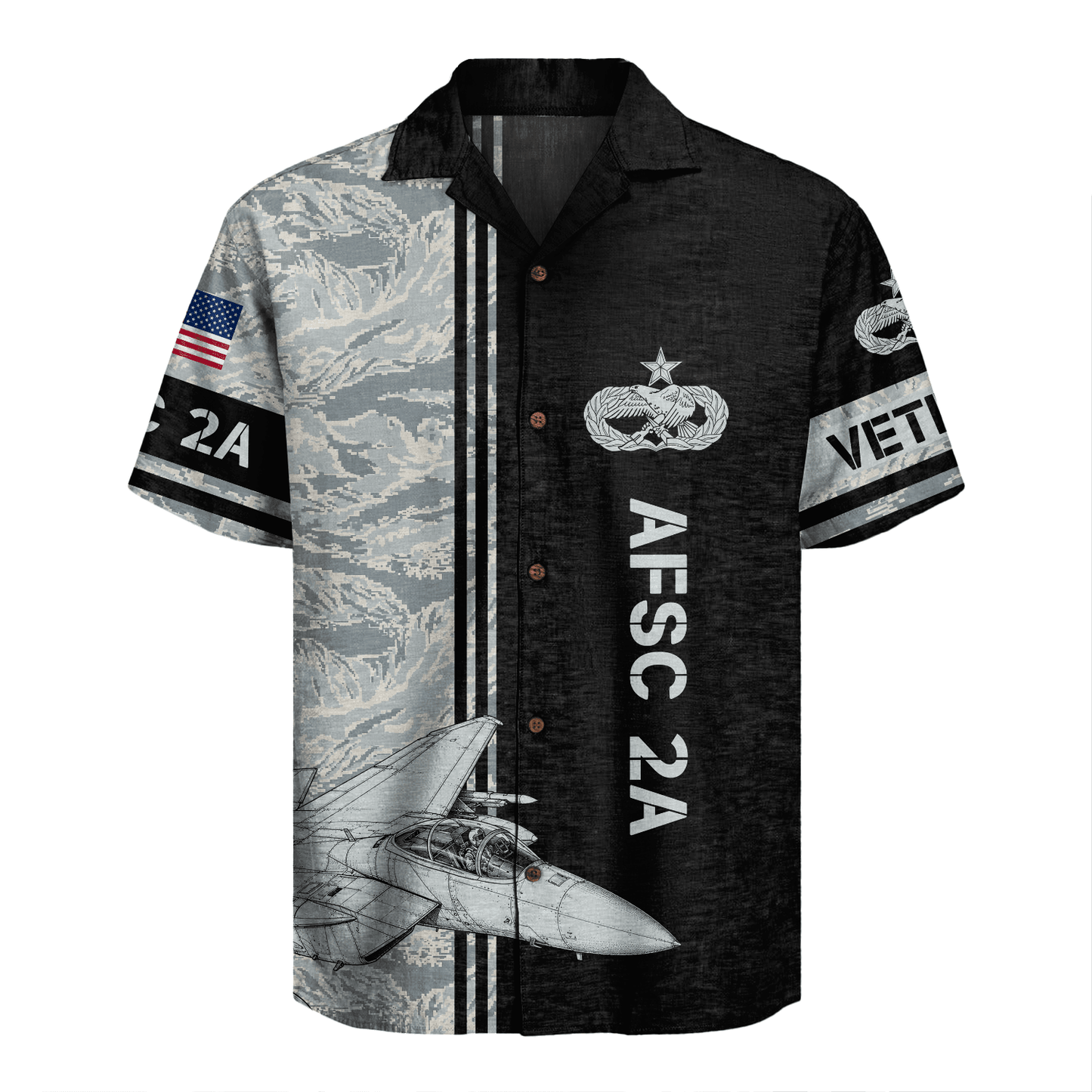 US Air Force - Aircraft Maintenance (2A) - Hawaiian Shirt