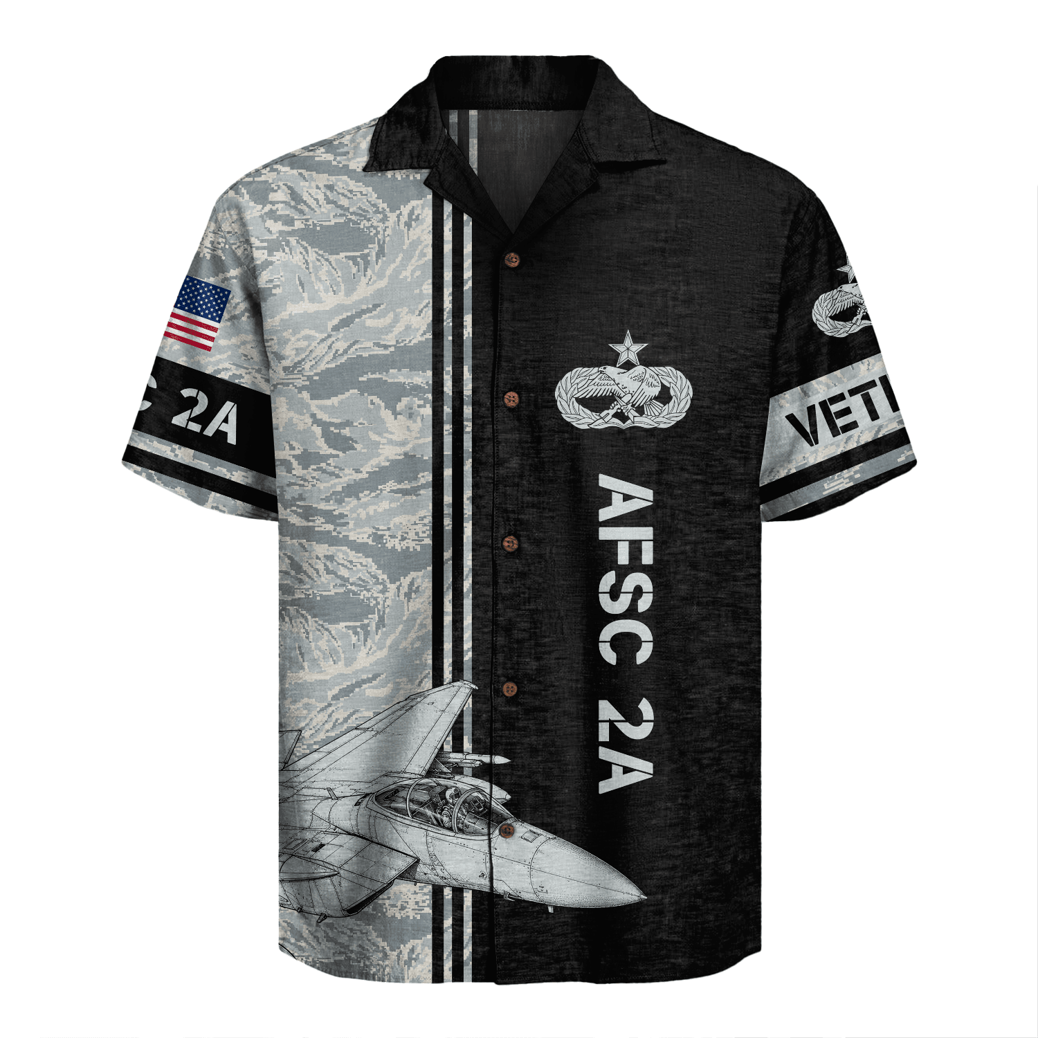 US Air Force - Aircraft Maintenance (2A) - Hawaiian Shirt