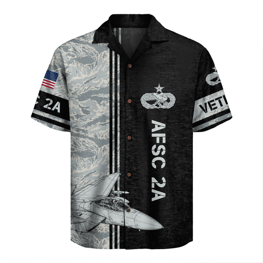 US Air Force - Aircraft Maintenance (2A) - Hawaiian Shirt