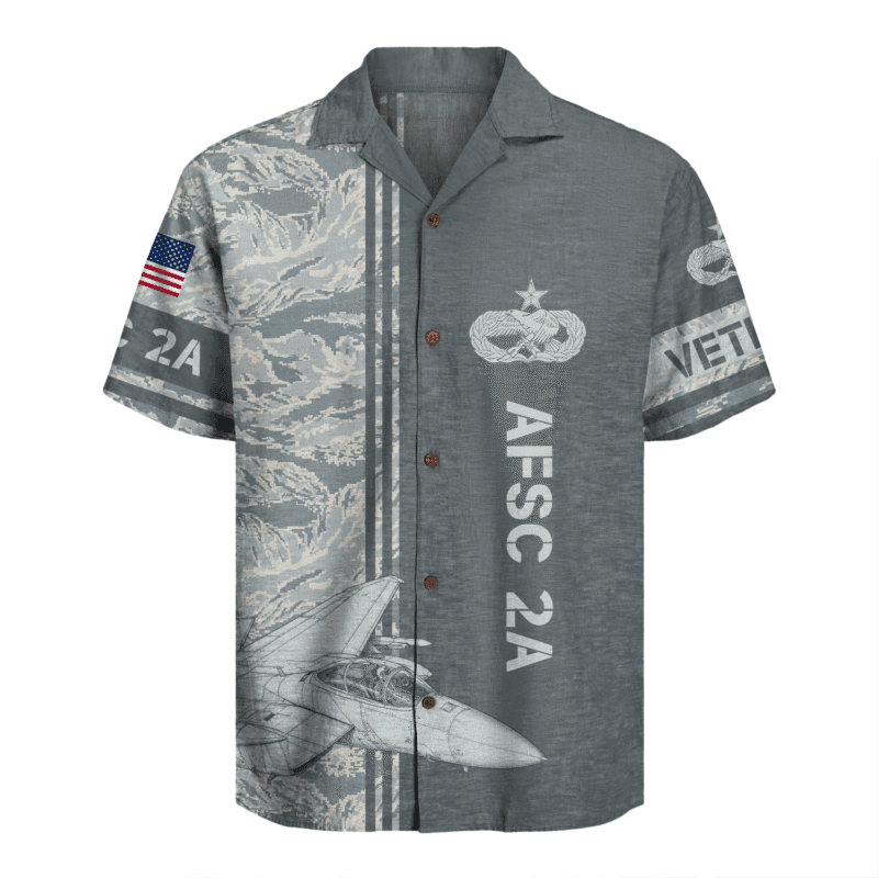 US Air Force - Aircraft Maintenance (2A) - Hawaiian Shirt