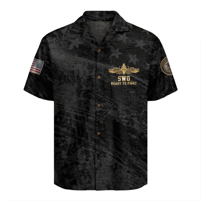 US Navy Surface Warfare Hawaiian Shirt