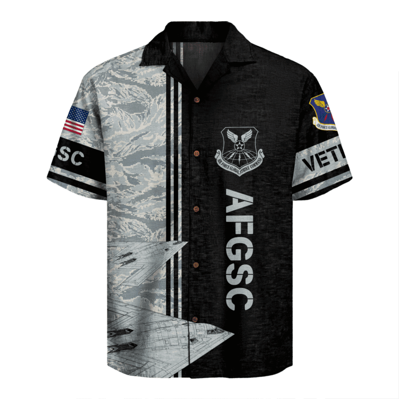 US Air Force - Global Strike Command (AFGSC) - Hawaiian Shirt