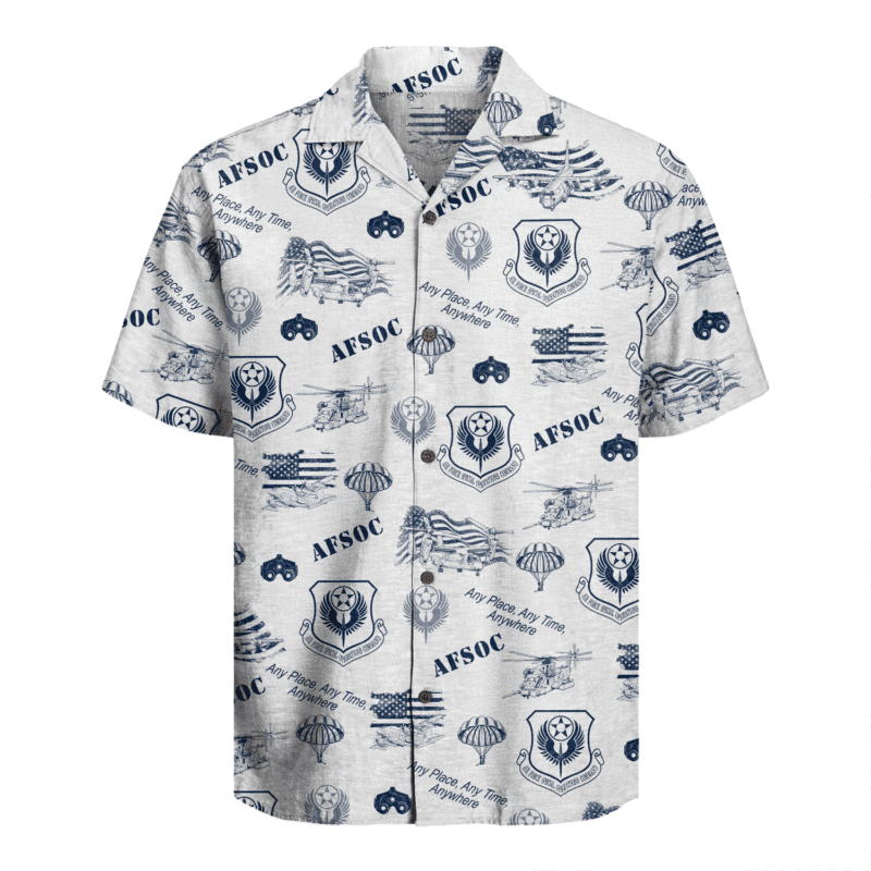 US Air Force - Special Ops (AFSOC) - Hawaiian Shirt