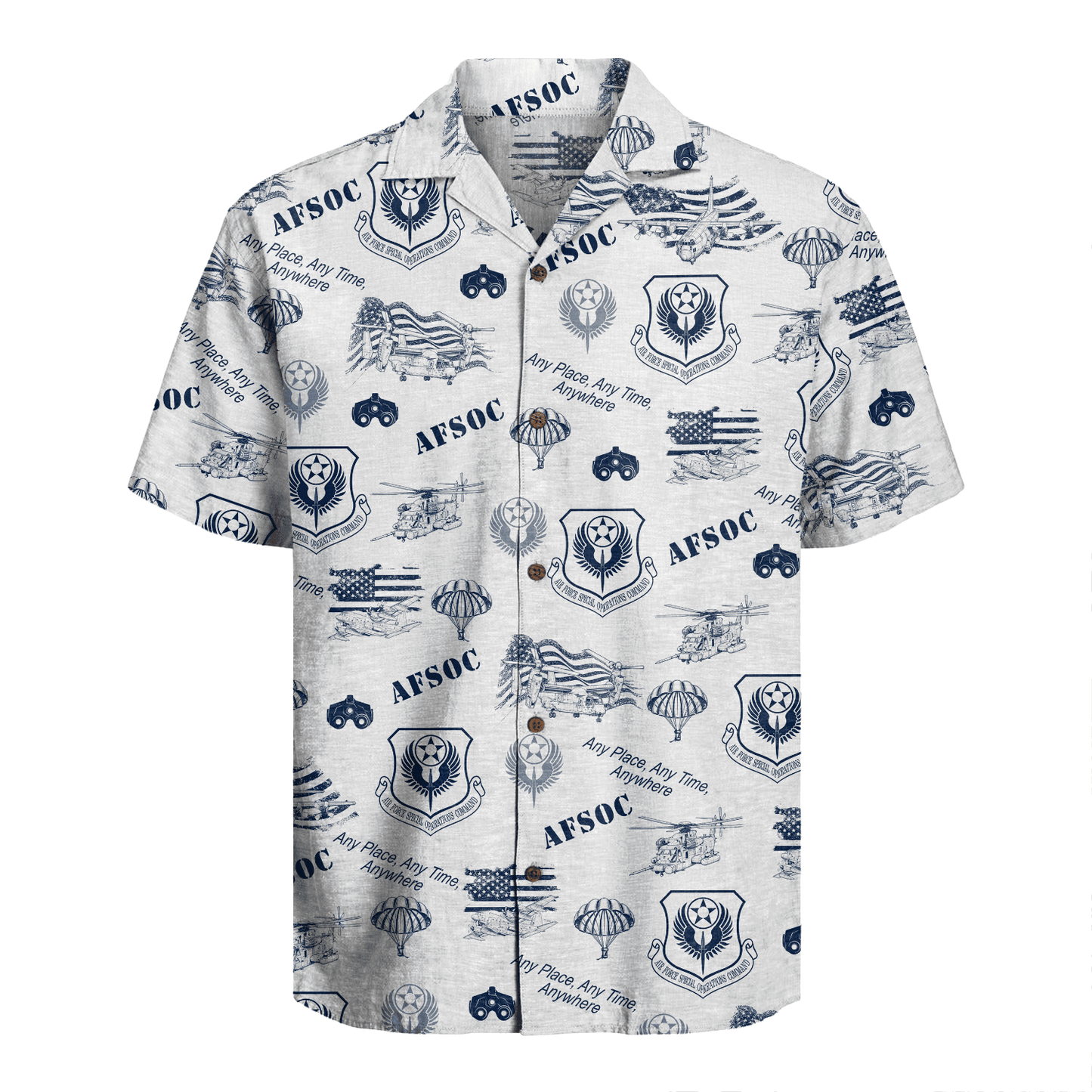 US Air Force - Special Ops (AFSOC) - Hawaiian Shirt