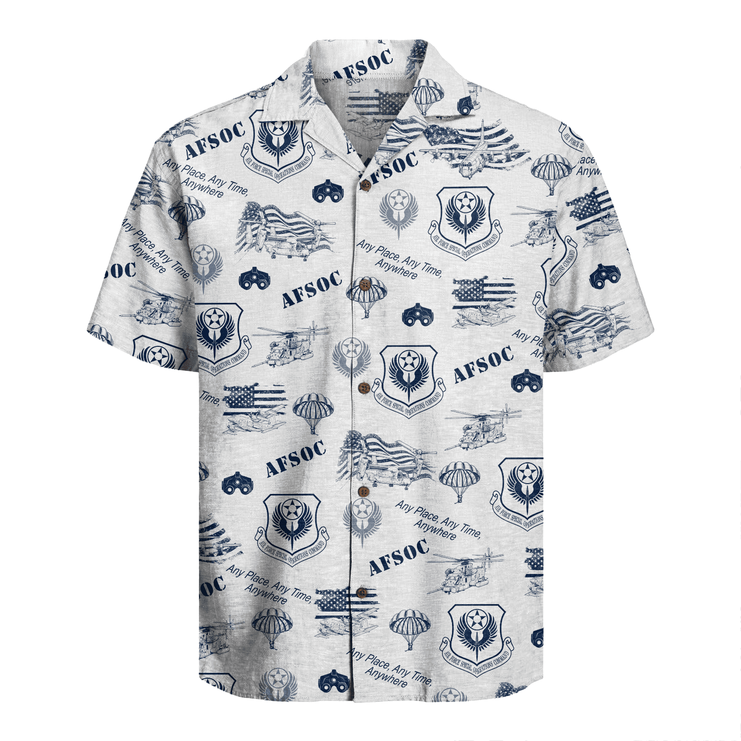 US Air Force - Special Ops (AFSOC) - Hawaiian Shirt