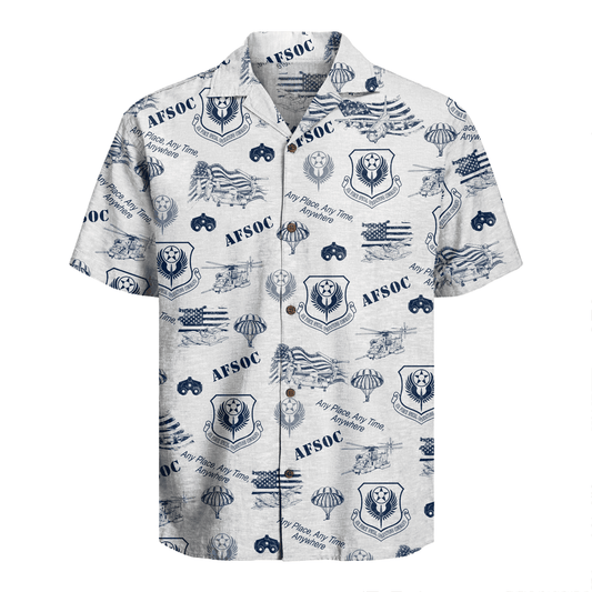 US Air Force - Special Ops (AFSOC) - Hawaiian Shirt