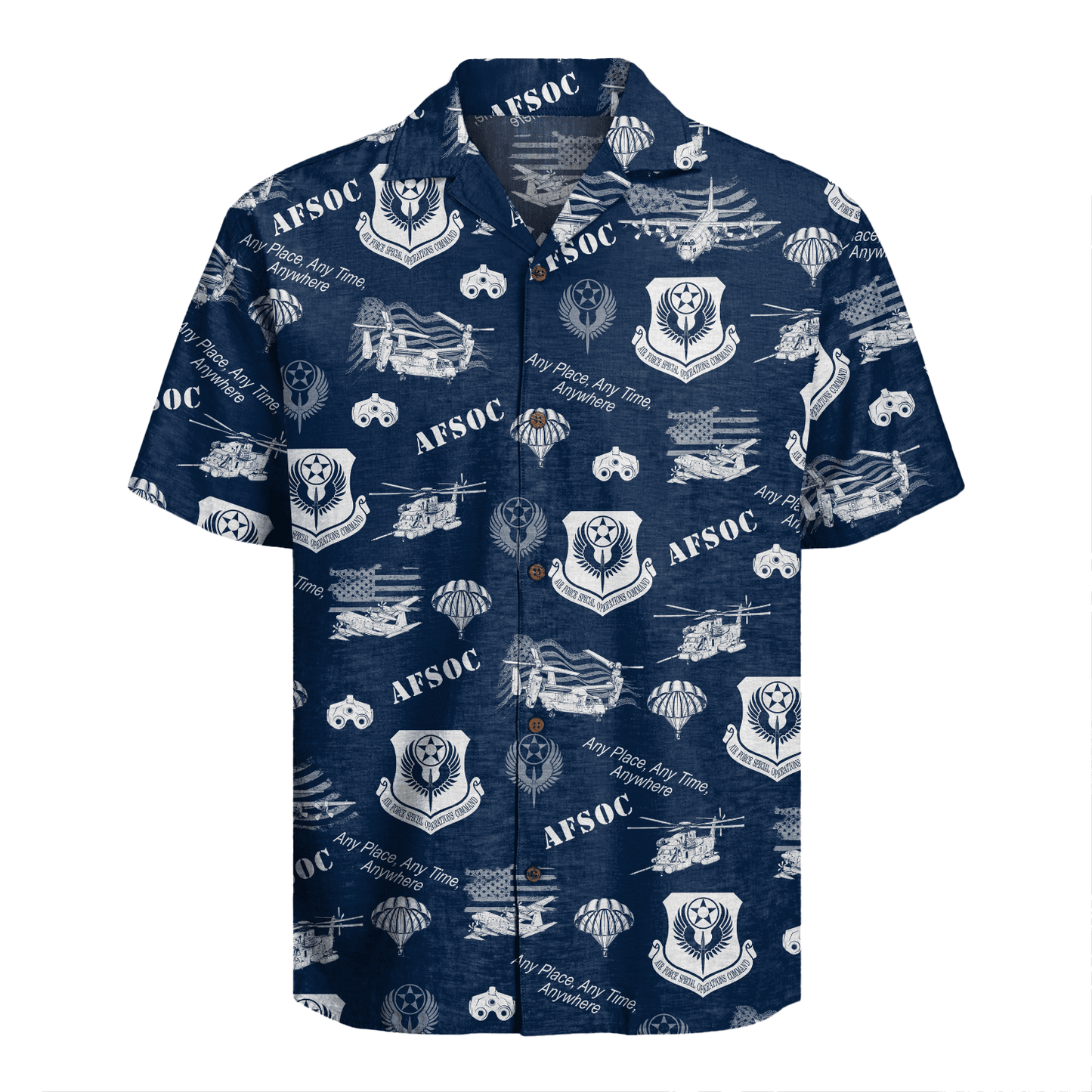 US Air Force - Special Ops (AFSOC) - Hawaiian Shirt
