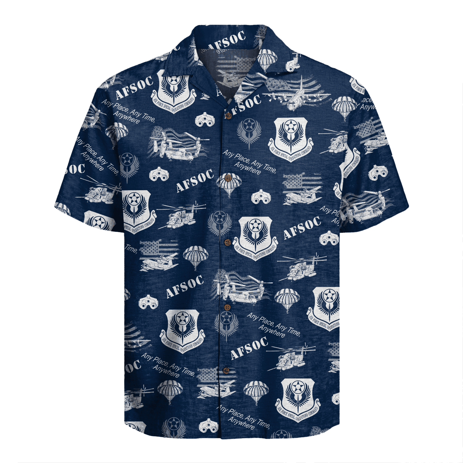 US Air Force - Special Ops (AFSOC) - Hawaiian Shirt