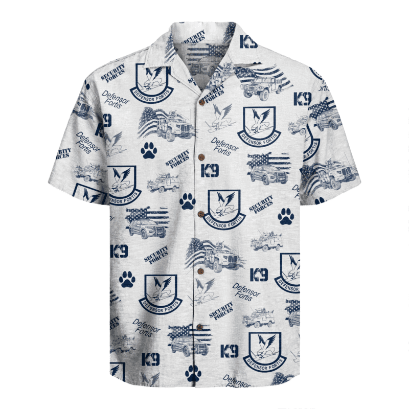 US Air Force - Security Forces (Defenders) - Hawaiian Shirt