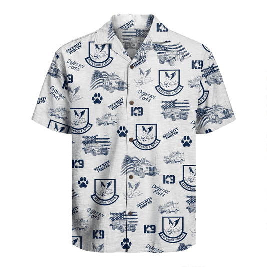 US Air Force - Security Forces (Defenders) - Hawaiian Shirt