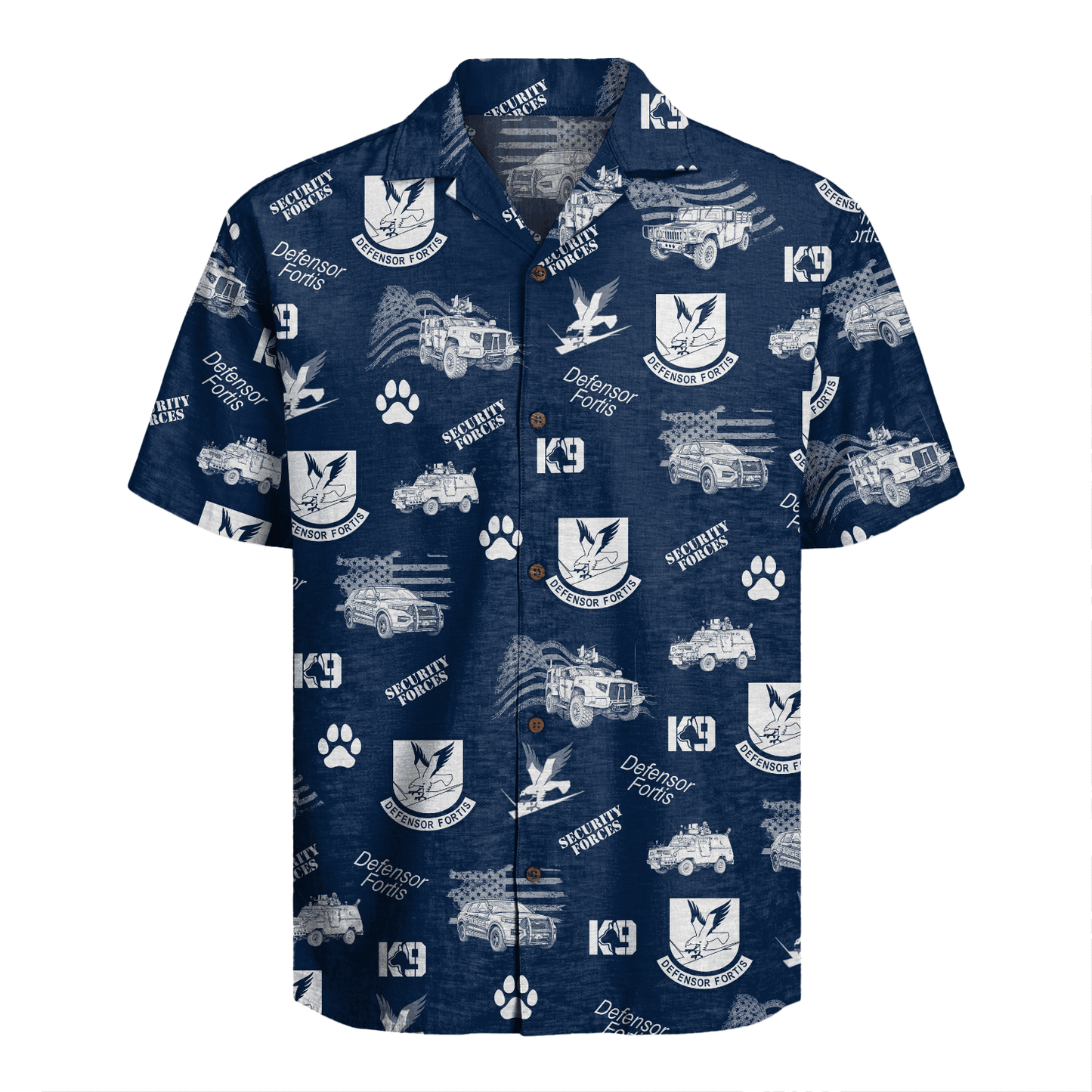 US Air Force - Security Forces (Defenders) - Hawaiian Shirt