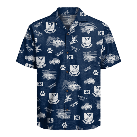 US Air Force - Security Forces (Defenders) - Hawaiian Shirt