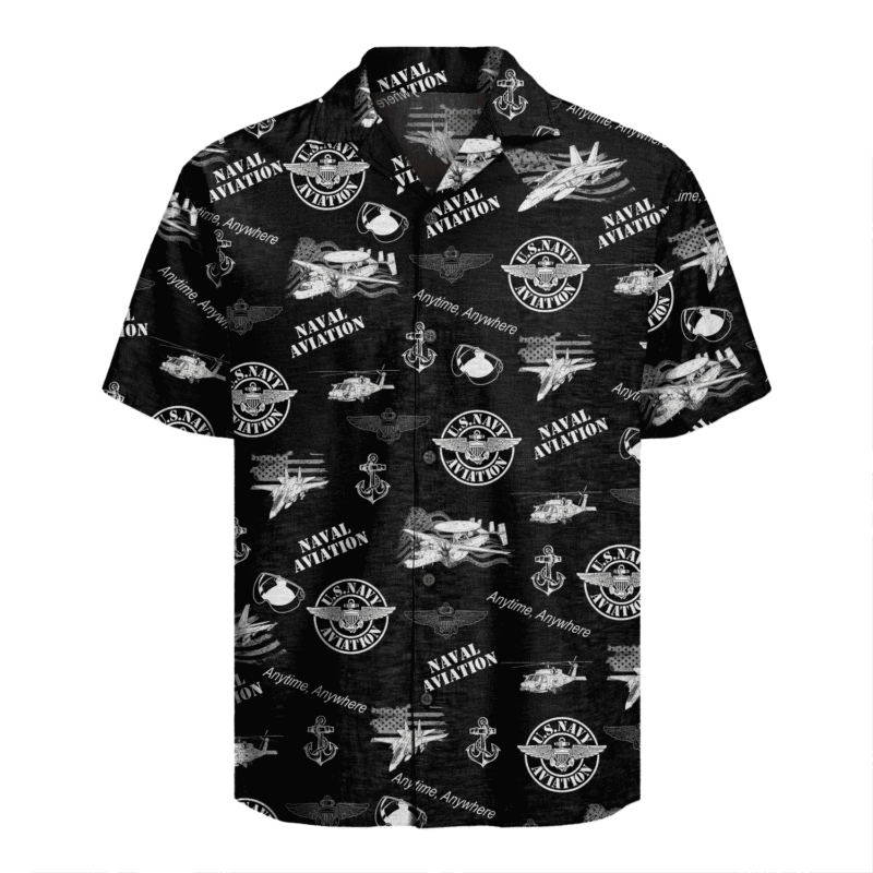 US Navy Naval Aviation Hawaiian Shirt