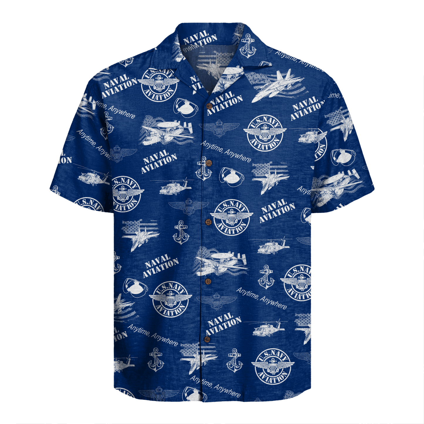US Navy Naval Aviation Hawaiian Shirt