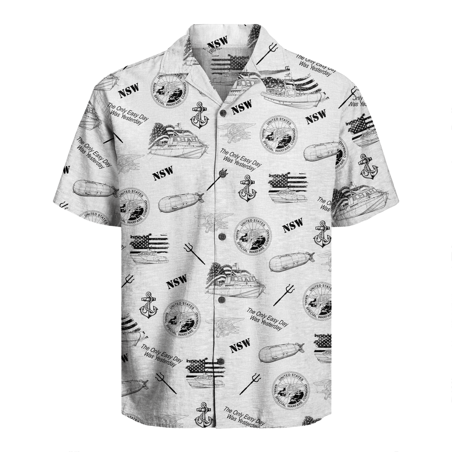US Navy NSW Hawaiian Shirt