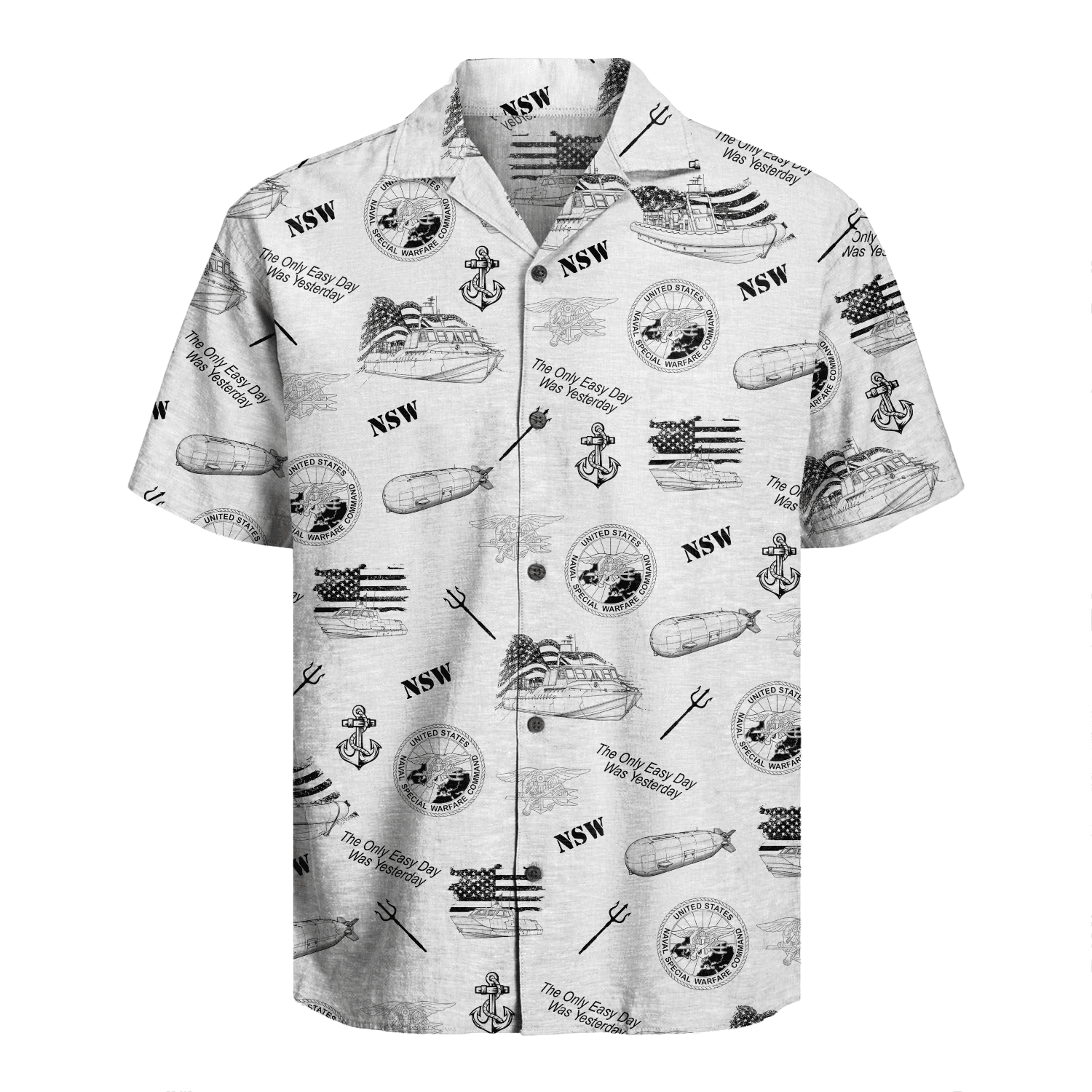 US Navy NSW Hawaiian Shirt