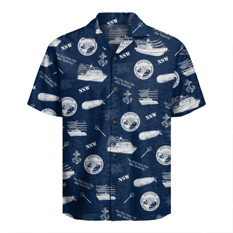 US Navy NSW Hawaiian Shirt
