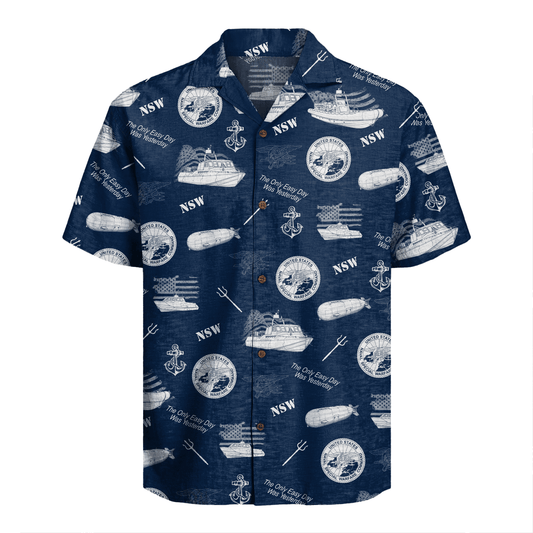 US Navy NSW Hawaiian Shirt