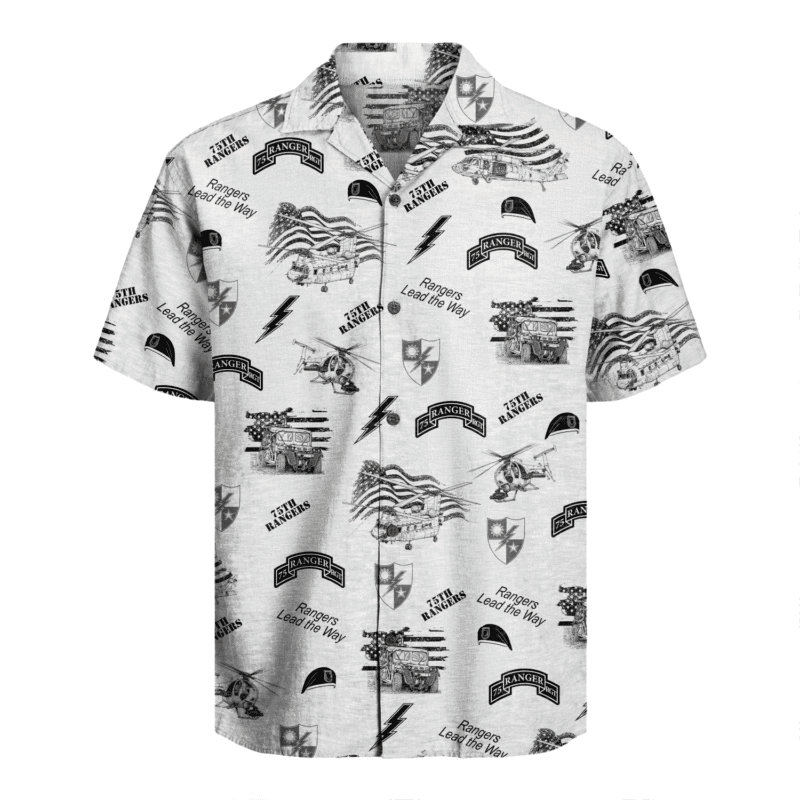 US Army - 75th Ranger Hawaiian Shirt