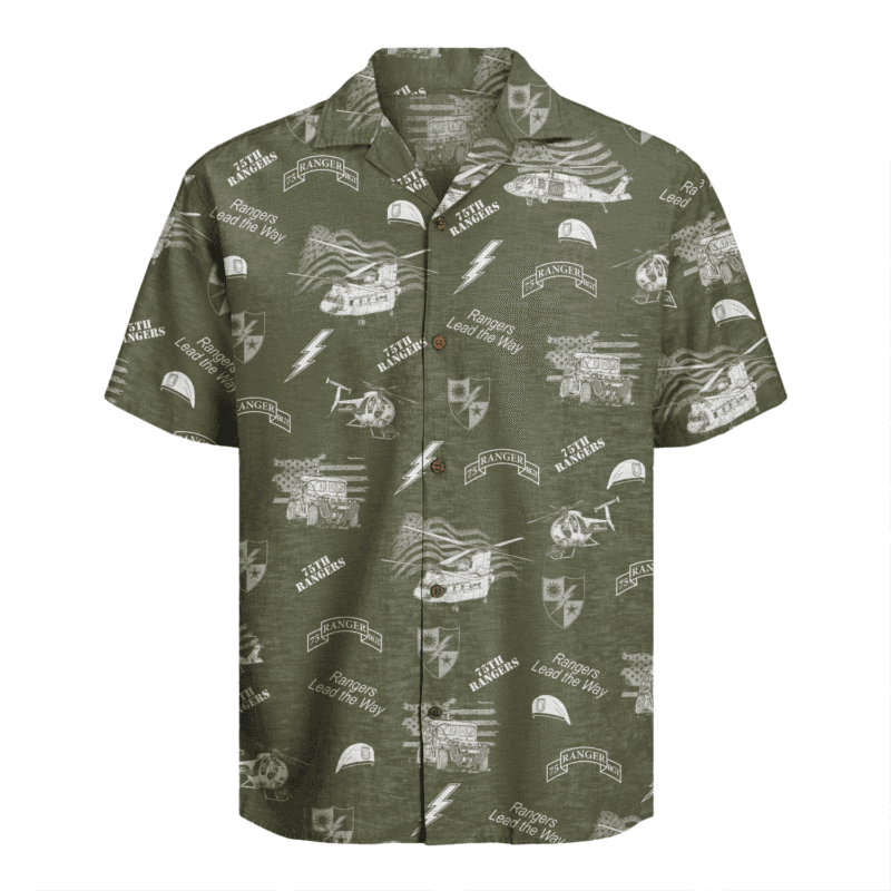 US Army - 75th Ranger Hawaiian Shirt
