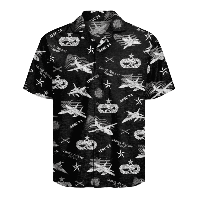 US Air Force - Aircraft Maintenance (2A) - Hawaiian Shirt