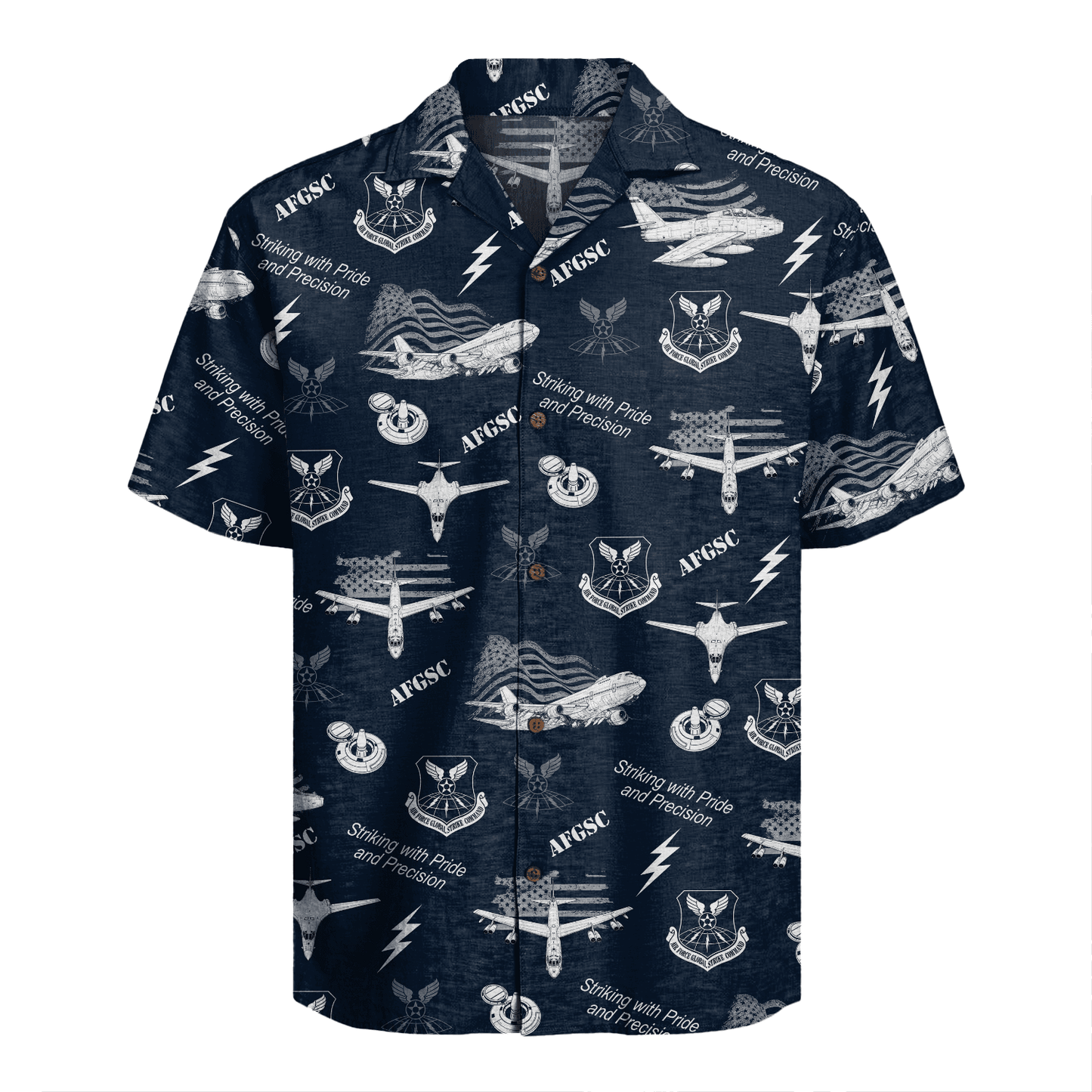 US Air Force - Global Strike Command (AFGSC) - Hawaiian Shirt