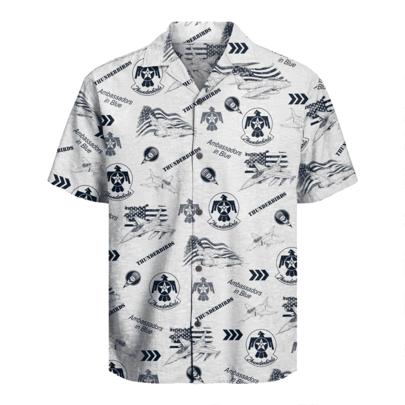 US Air Force - Thunderbirds  Hawaiian Shirt