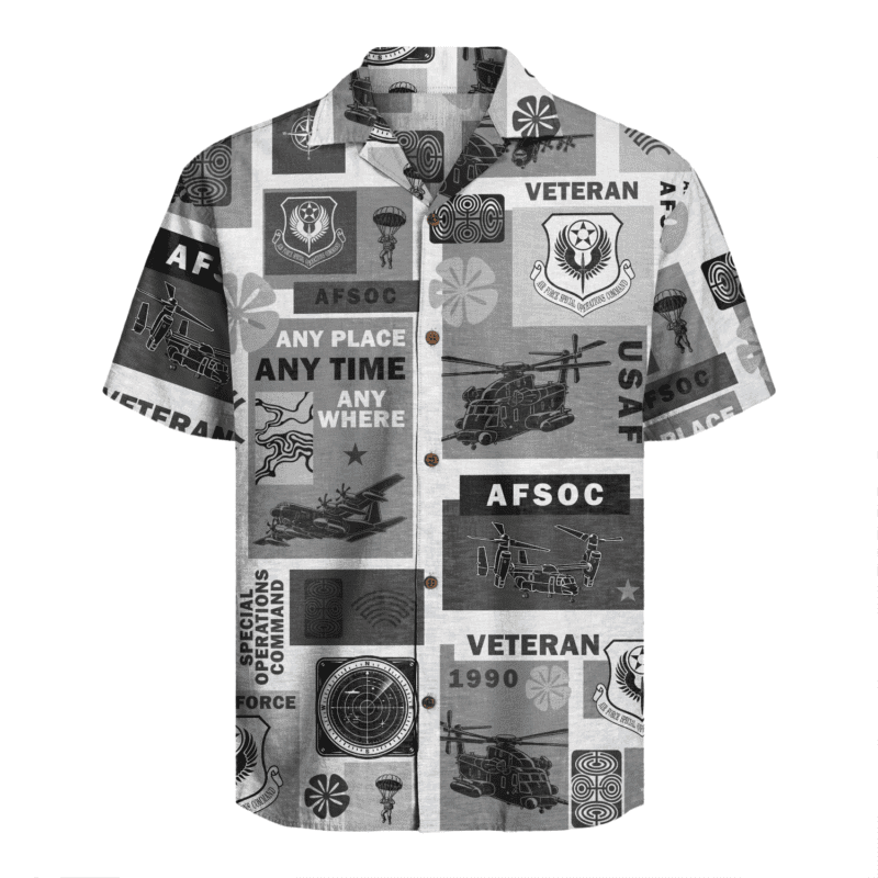 US Air Force - Special Ops (AFSOC) - Hawaiian Shirt