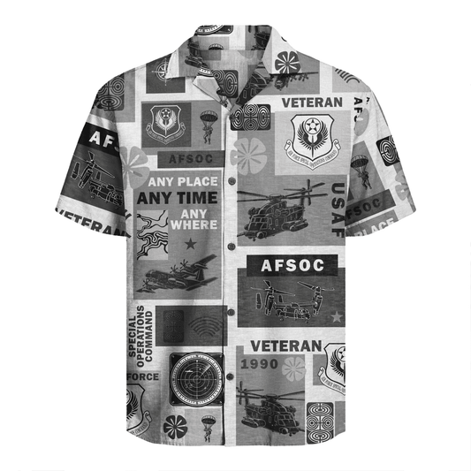 US Air Force - Special Ops (AFSOC) - Hawaiian Shirt