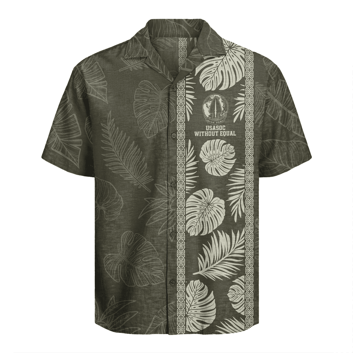 US Army USASOC Hawaiian Shirt