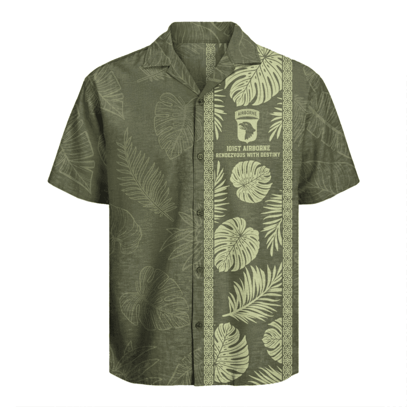 US Army - 101st AirBorne Division Hawaiian Shirt