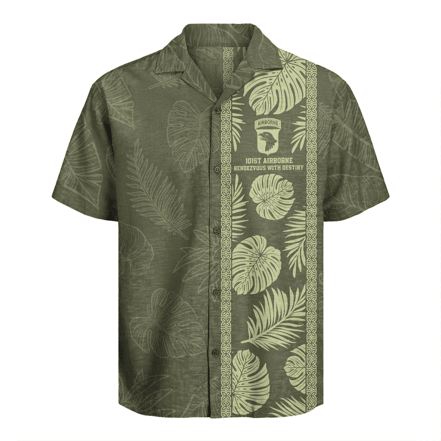 US Army - 101st AirBorne Division Hawaiian Shirt