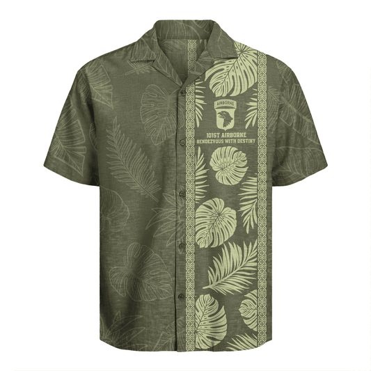 US Army - 101st AirBorne Division Hawaiian Shirt