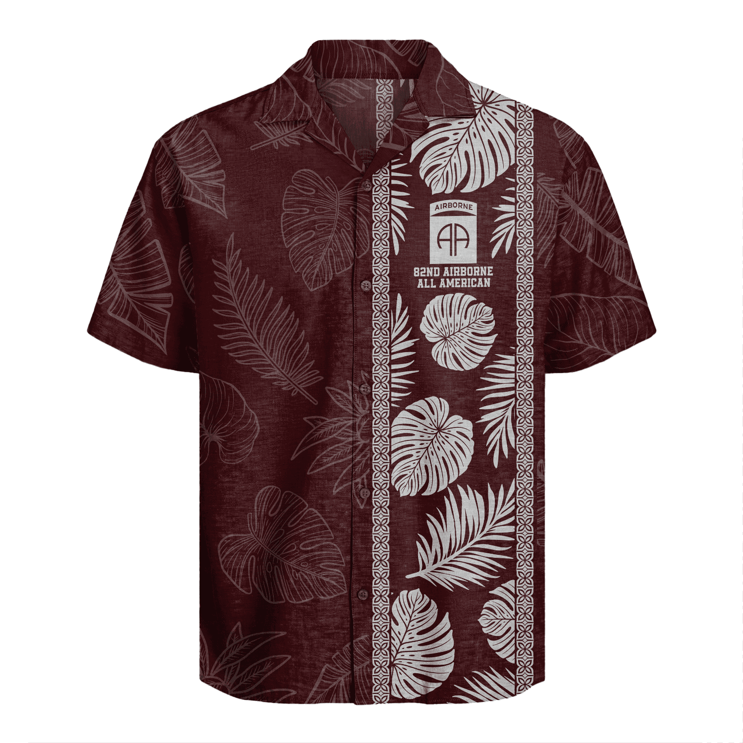 US Army - 82nd AirBorne Division Hawaiian Shirt