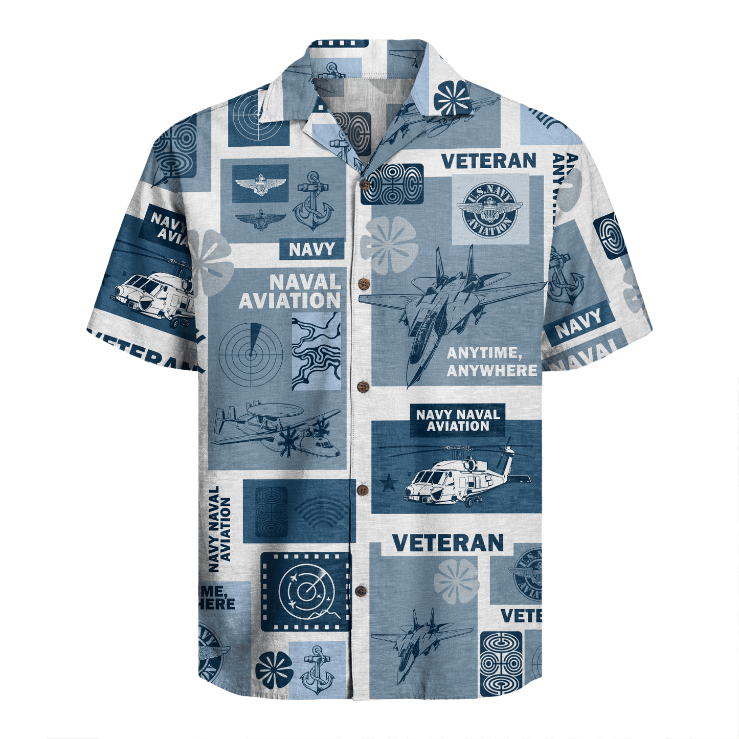 US Navy Naval Aviation Hawaiian Shirt