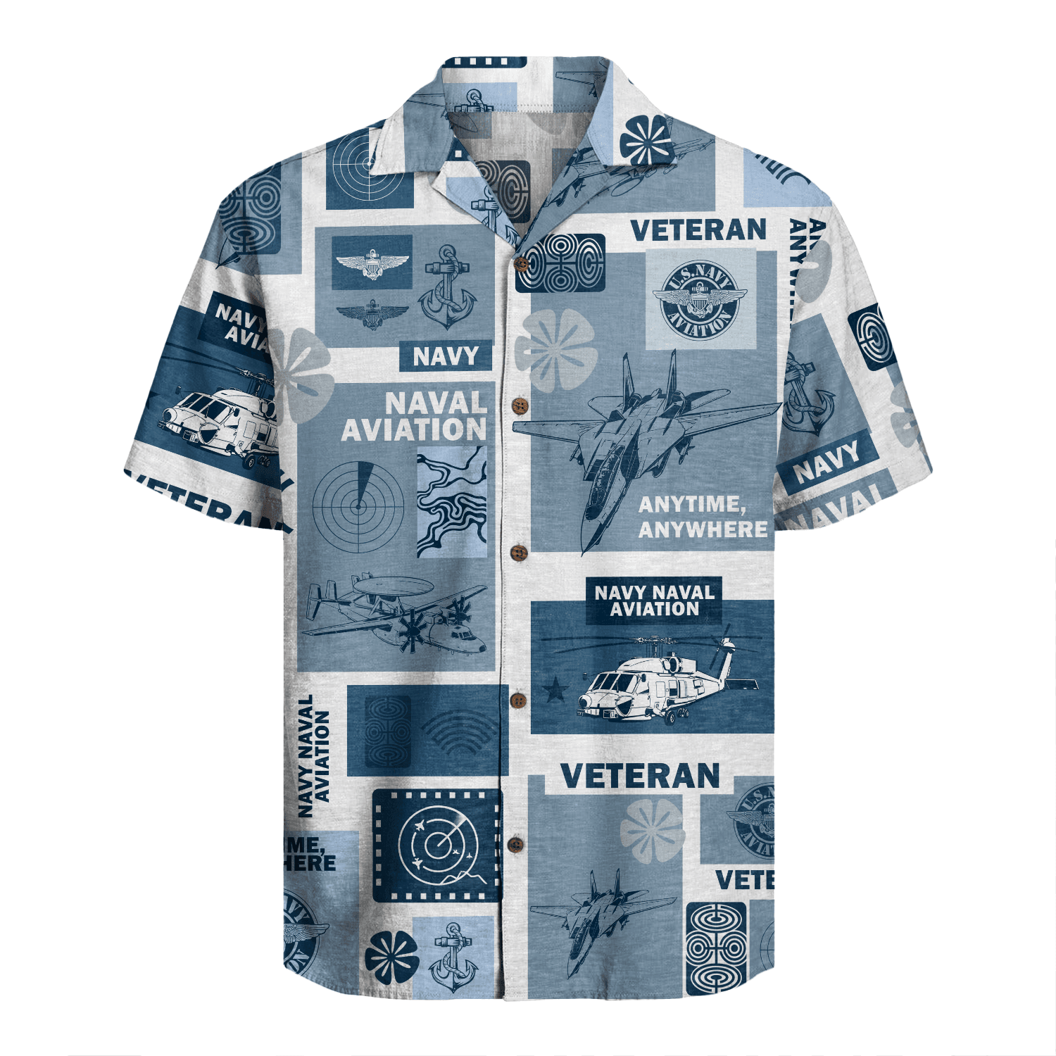 US Navy Naval Aviation Hawaiian Shirt