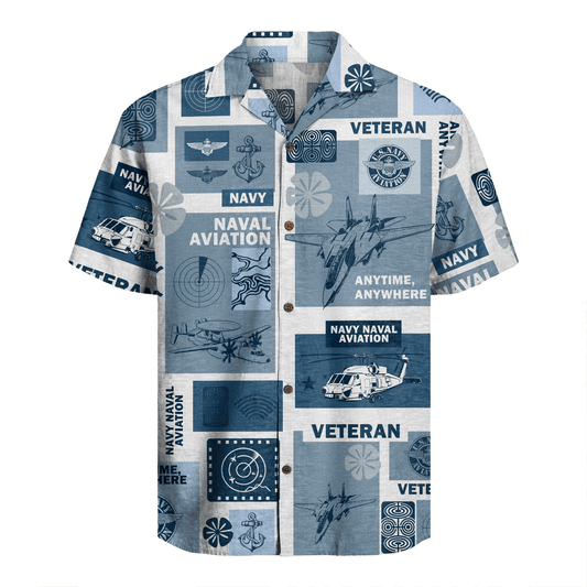 US Navy Naval Aviation Hawaiian Shirt