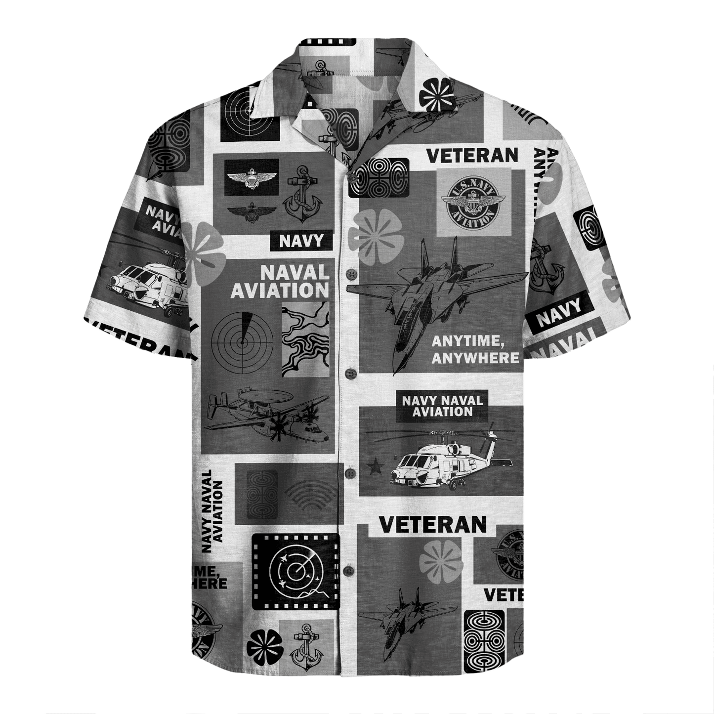 US Navy Naval Aviation Hawaiian Shirt