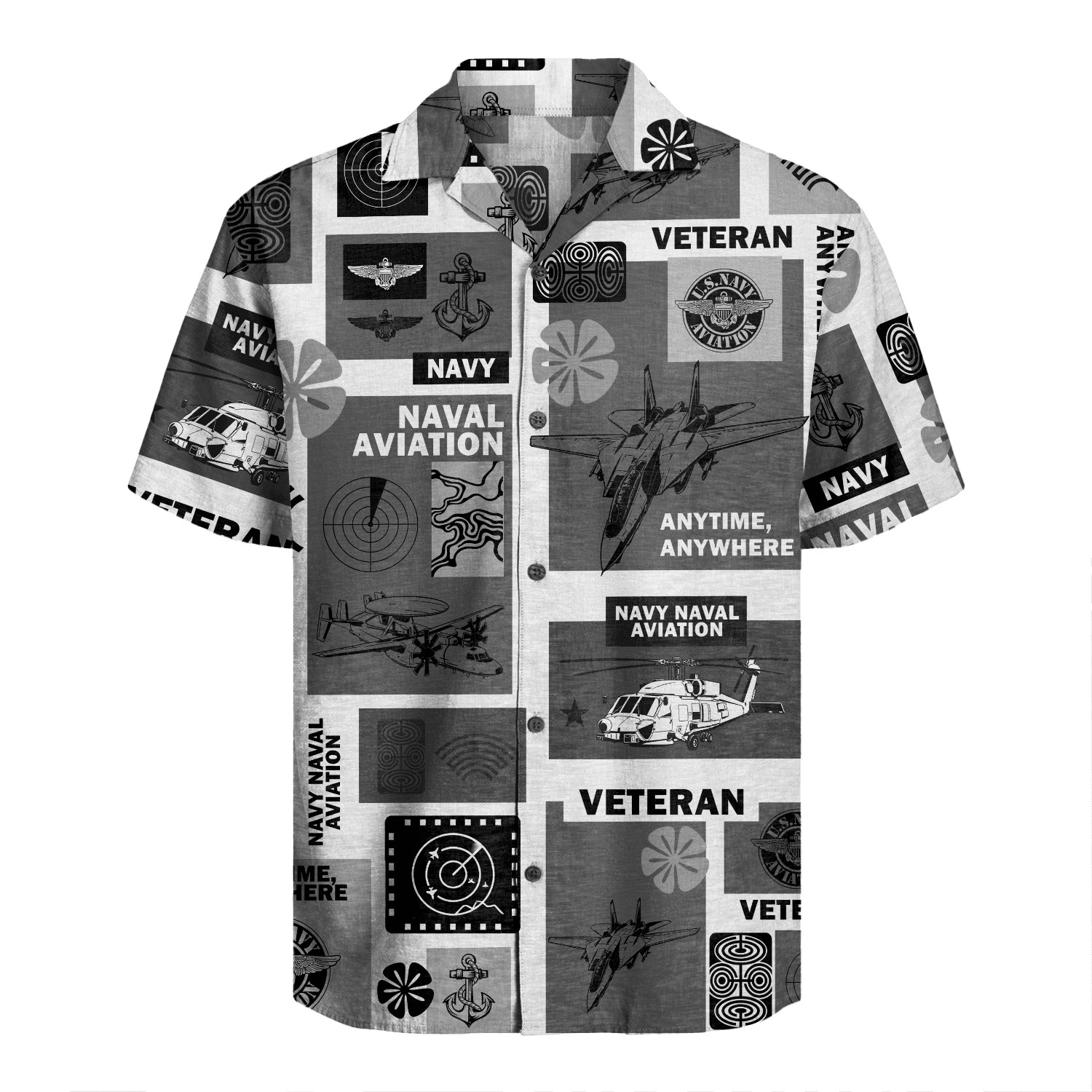 US Navy Naval Aviation Hawaiian Shirt