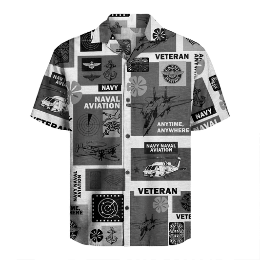 US Navy Naval Aviation Hawaiian Shirt