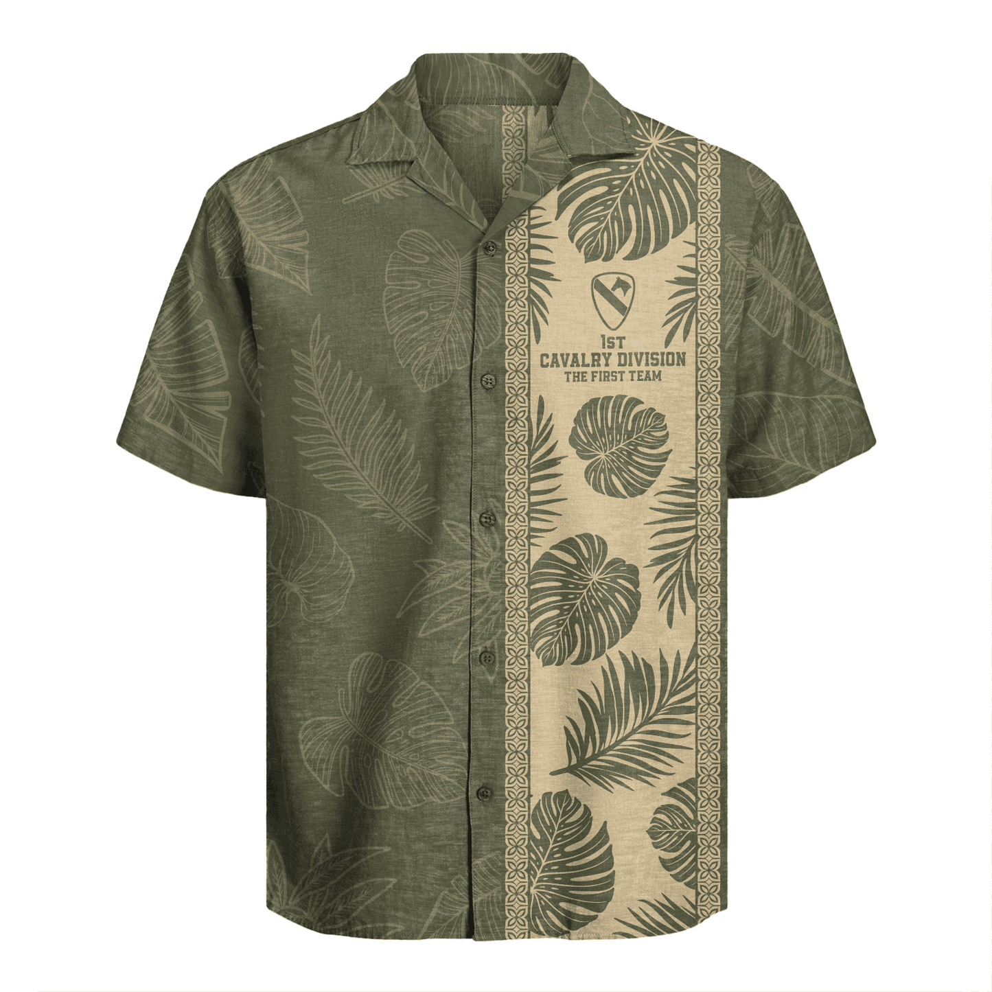US Army 1st Cavalry Division Regiment Hawaiian Shirt