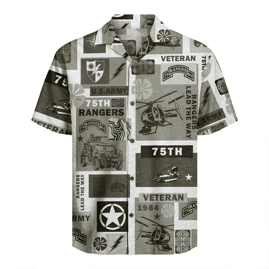 US Army - 75th Ranger Hawaiian Shirt