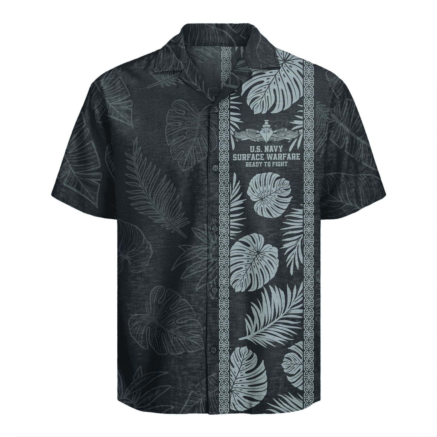 US Navy Surface Warfare Hawaiian Shirt