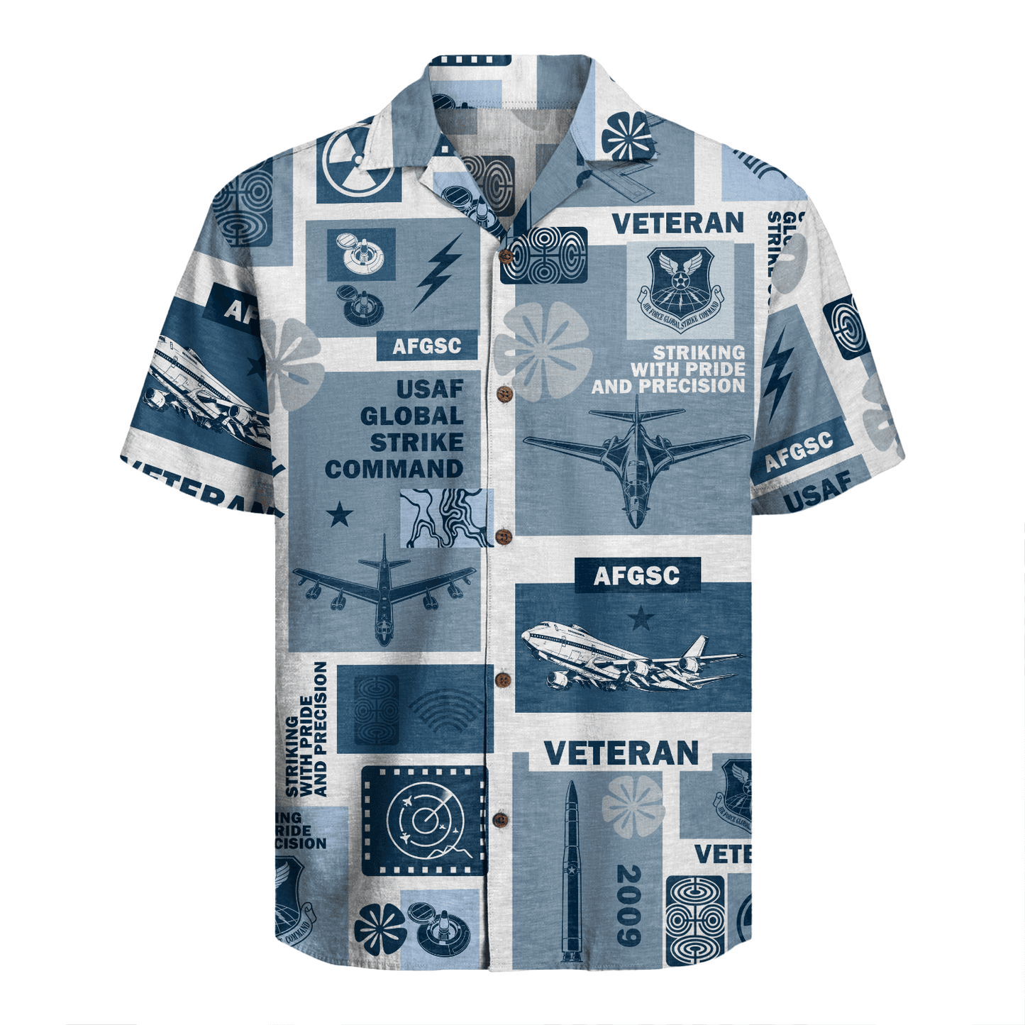 US Air Force - Global Strike Command (AFGSC) - Hawaiian Shirt